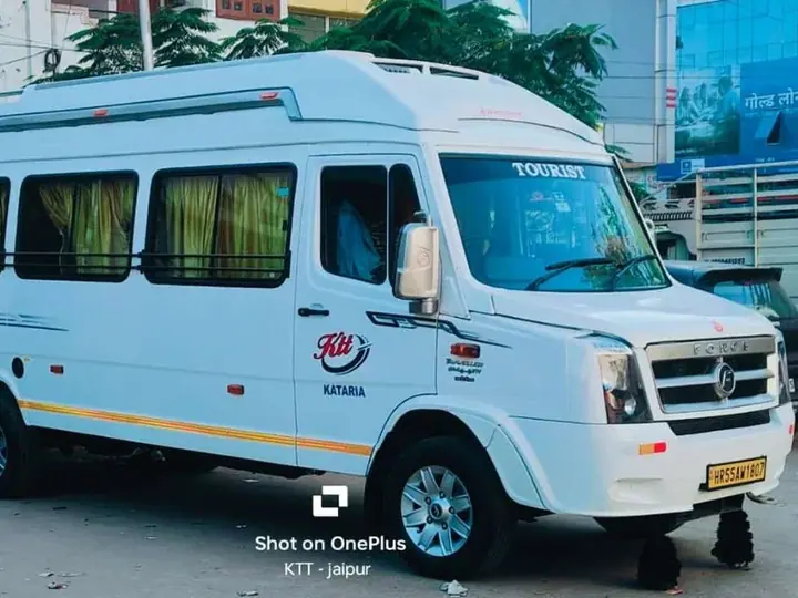16 Seater Tempo Traveller on Rent