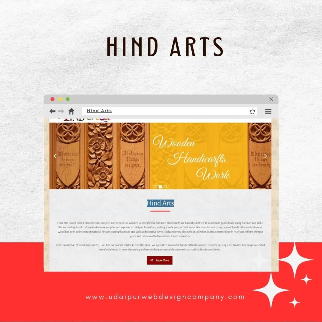 Art and Craft Website Design Company