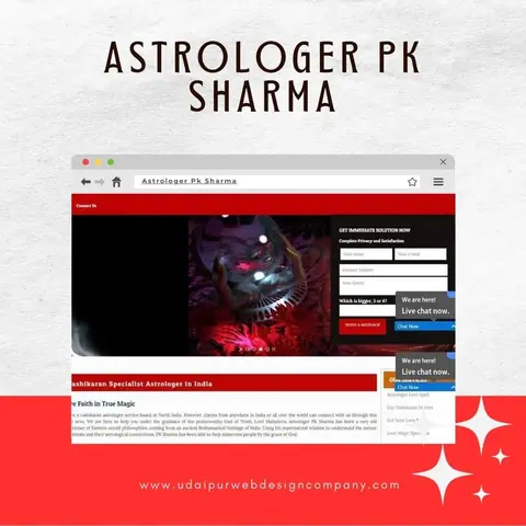 Astrologer Website Design Company