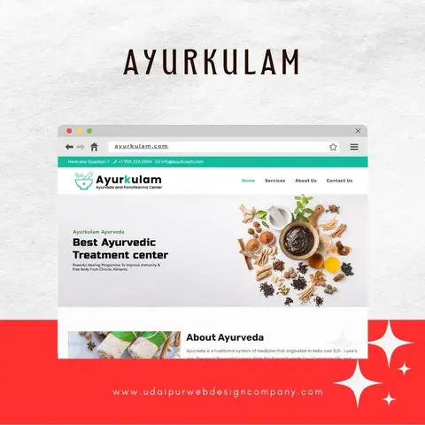 Ayurvedic Website Design Company