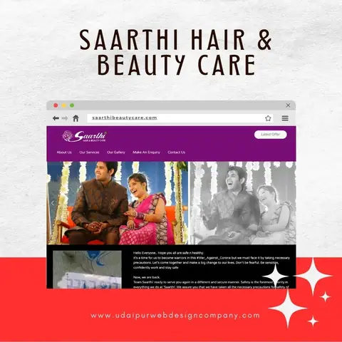 Beauty care Beauty Salon Website Design Company