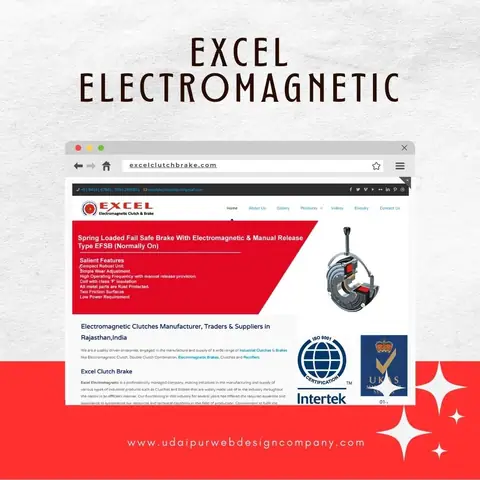 Best Industrial Product Manufacturer Company Website Design Company