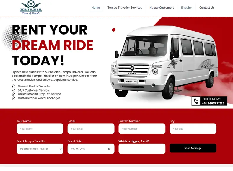 Best Tempo Traveller in Jaipur