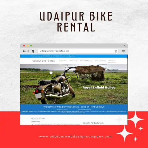 Bike Rental Website Design Company