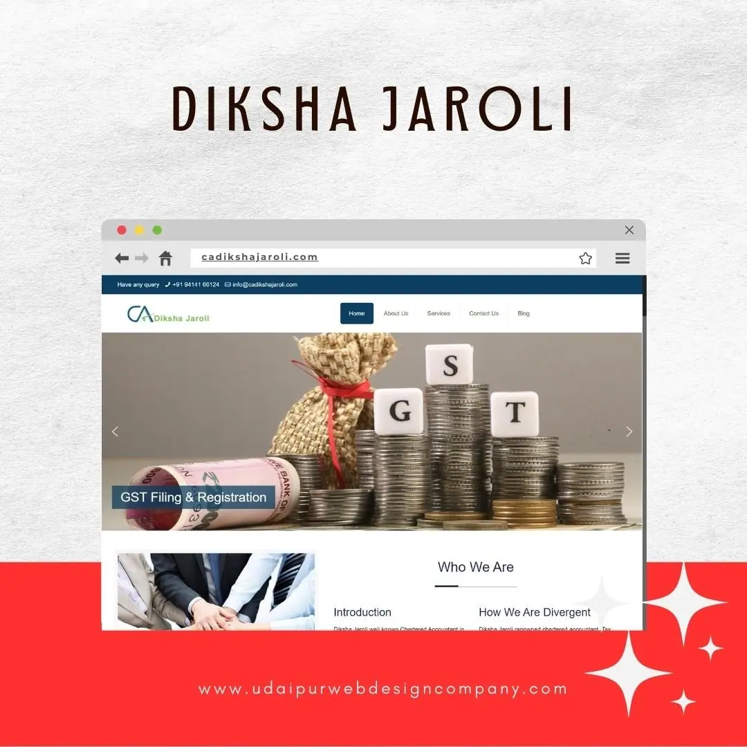 Chartered Accountant Website Design Company 