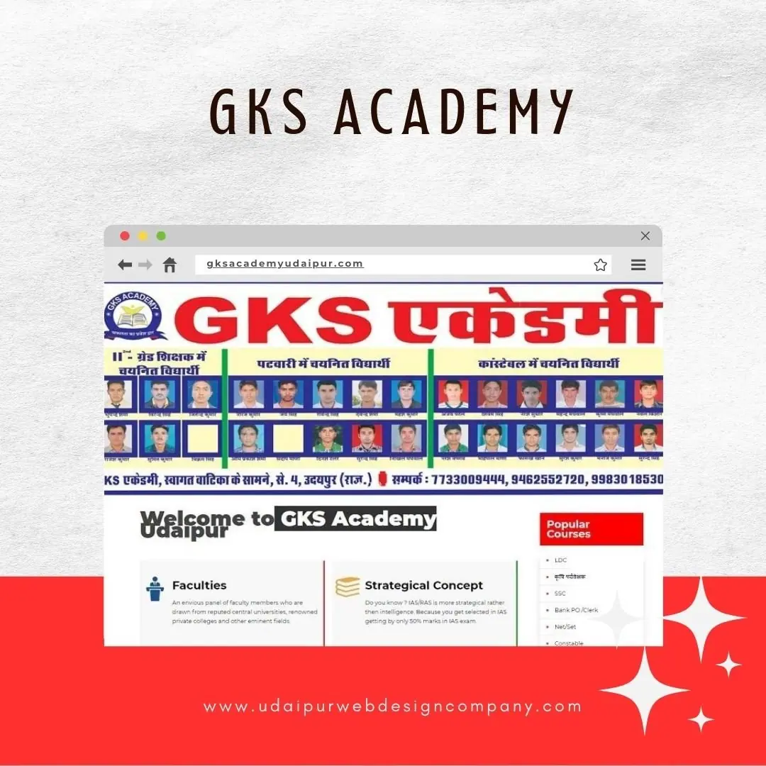 Coaching Institute Website Design Company