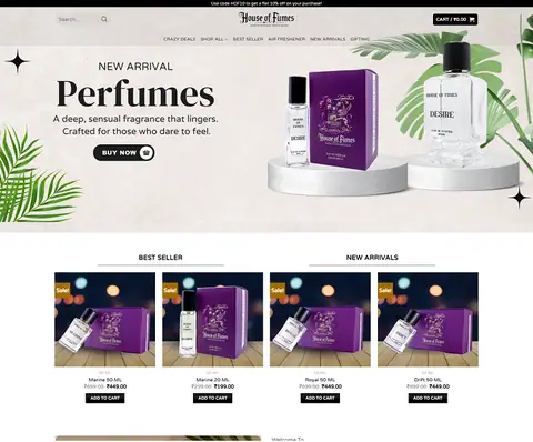 Cool water perfume