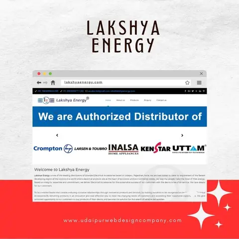 Electronics Product Supplier Company Website Design Company