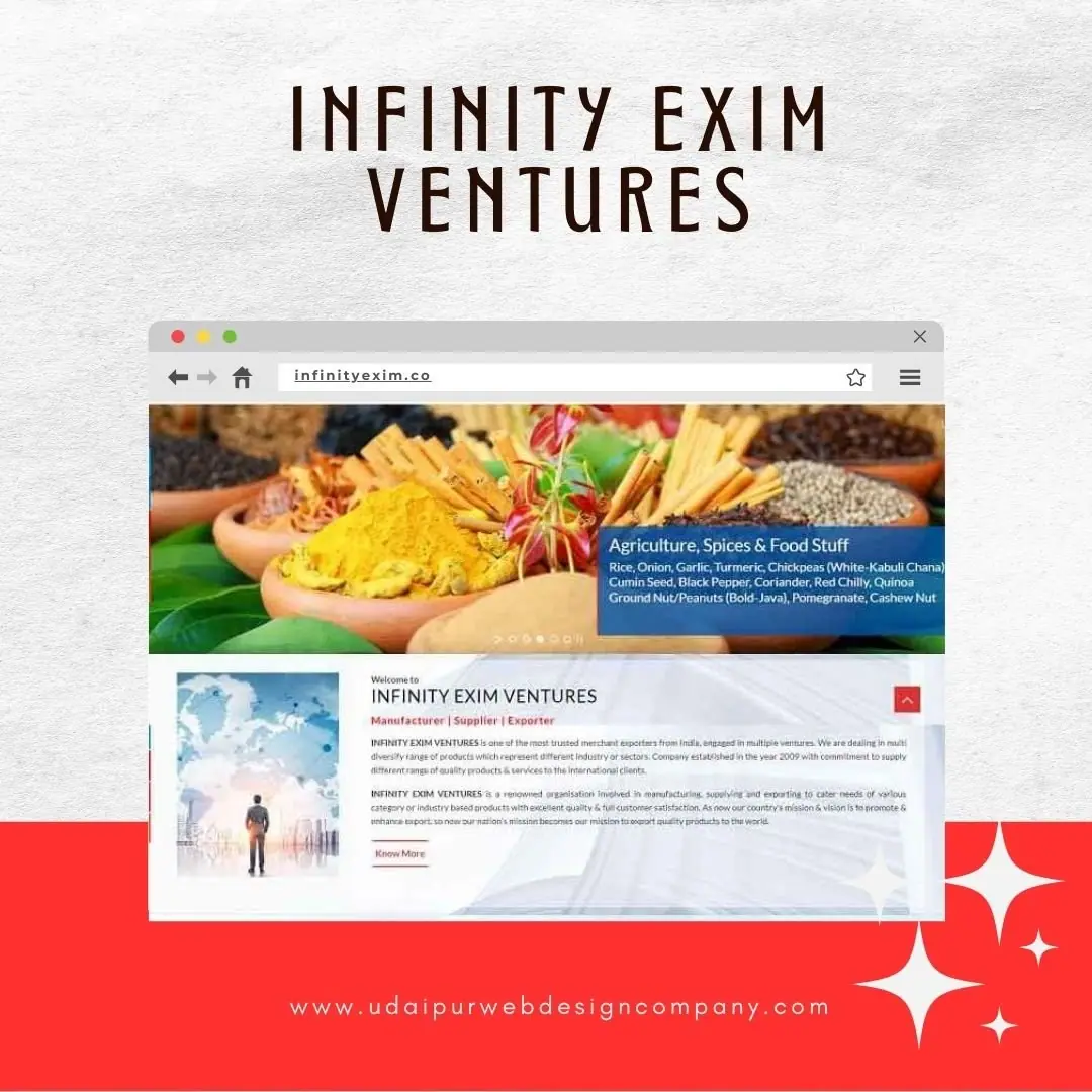 Export Company Website Design Company