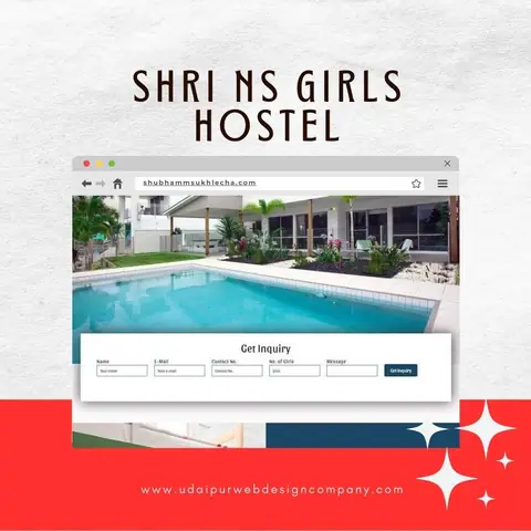 Girls Hostel Website Design Company