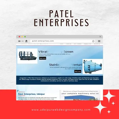 Manufacturer Company Website Design Company