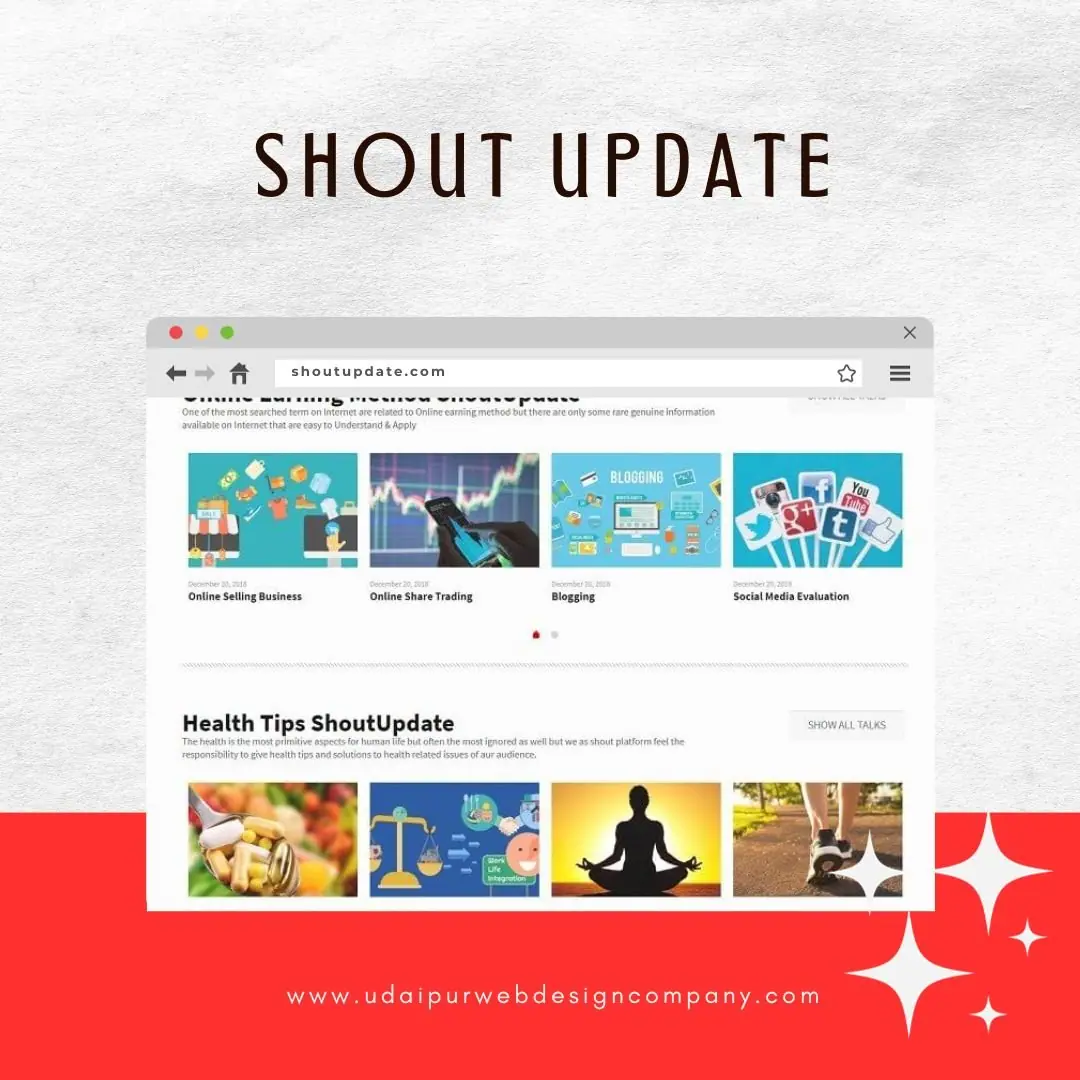 Personal Blog Website Design Company