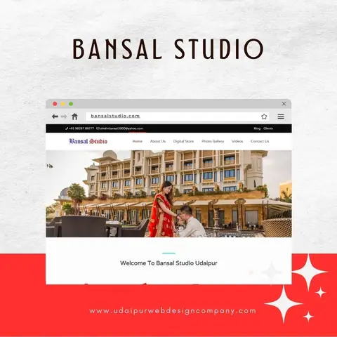 Photo Studio Website Design Company