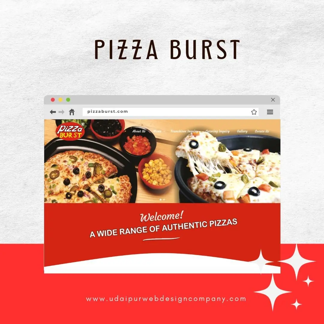 Pizza Restaurant Website Design Company