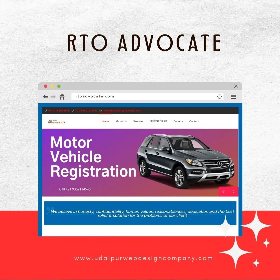 RTO Advocate Website Design Company