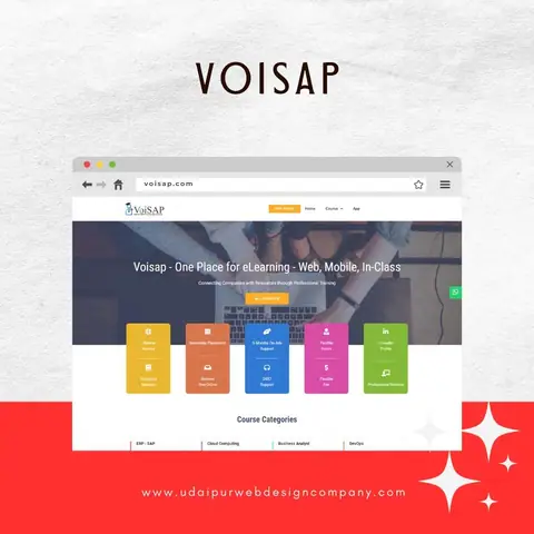 Sap Training Website Design Company 