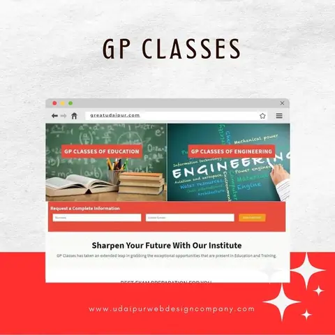 Science Classes Institute Website Design Company