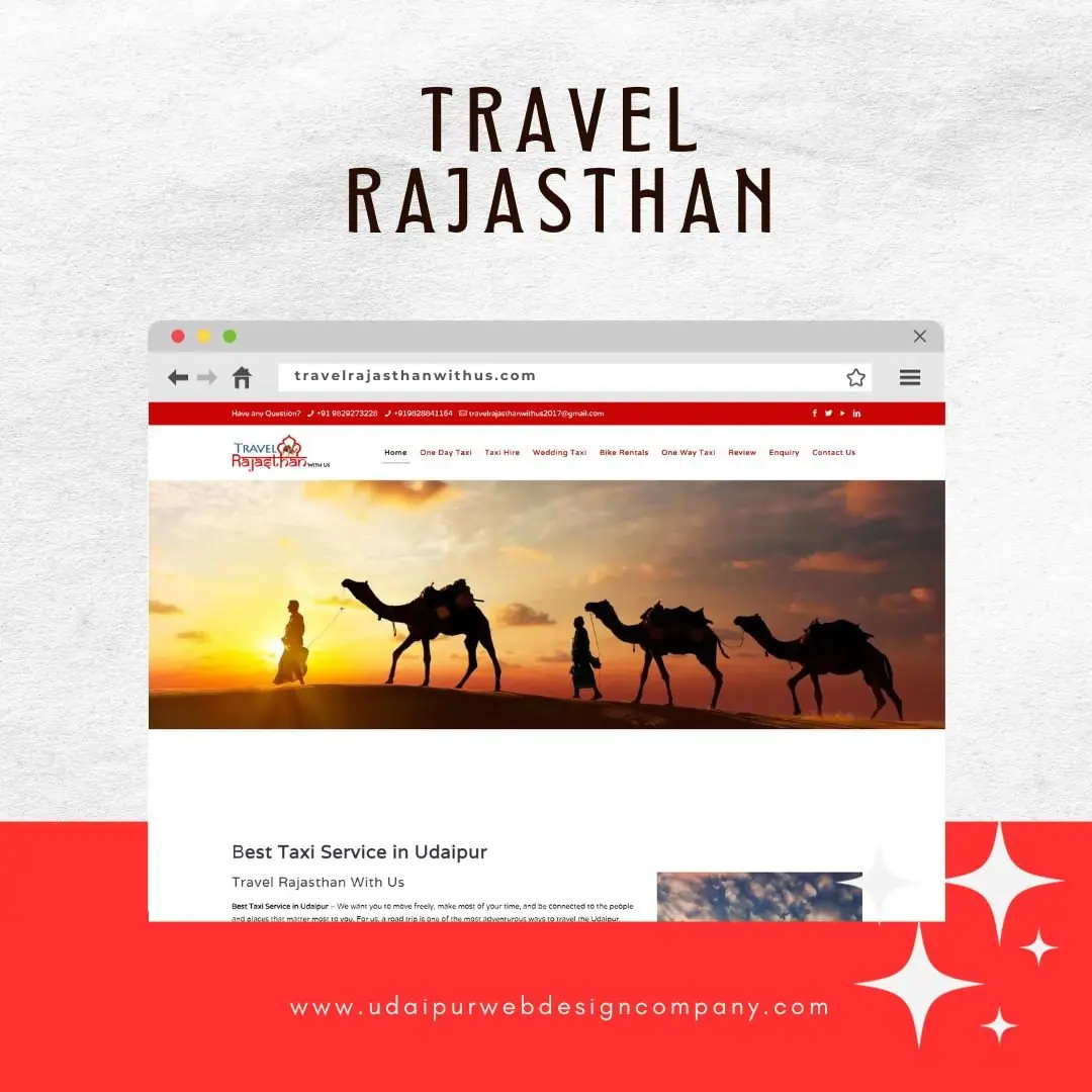 Travel Tour Package Website Design Company
