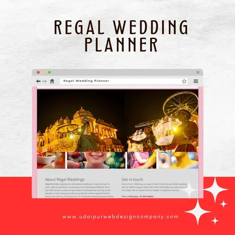 Wedding Planner Website Design Company