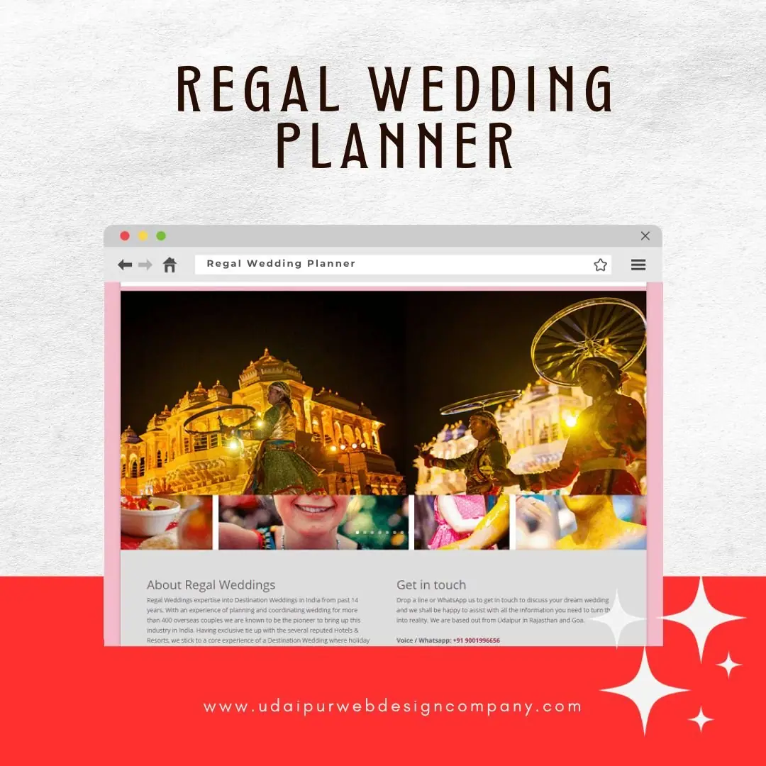 Wedding Planner Website Design Company