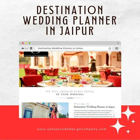 Wedding Planner Website Design Company