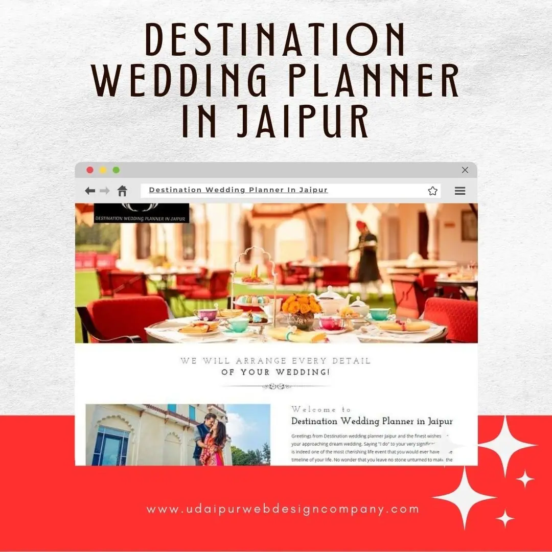 Wedding Planner Website Design Company