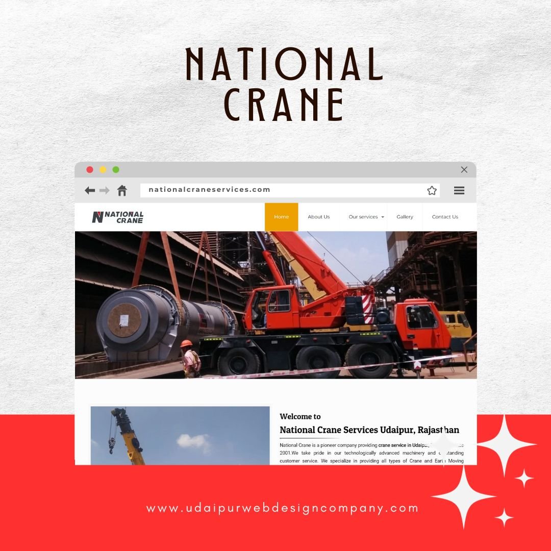 Crane Service Website Design Company