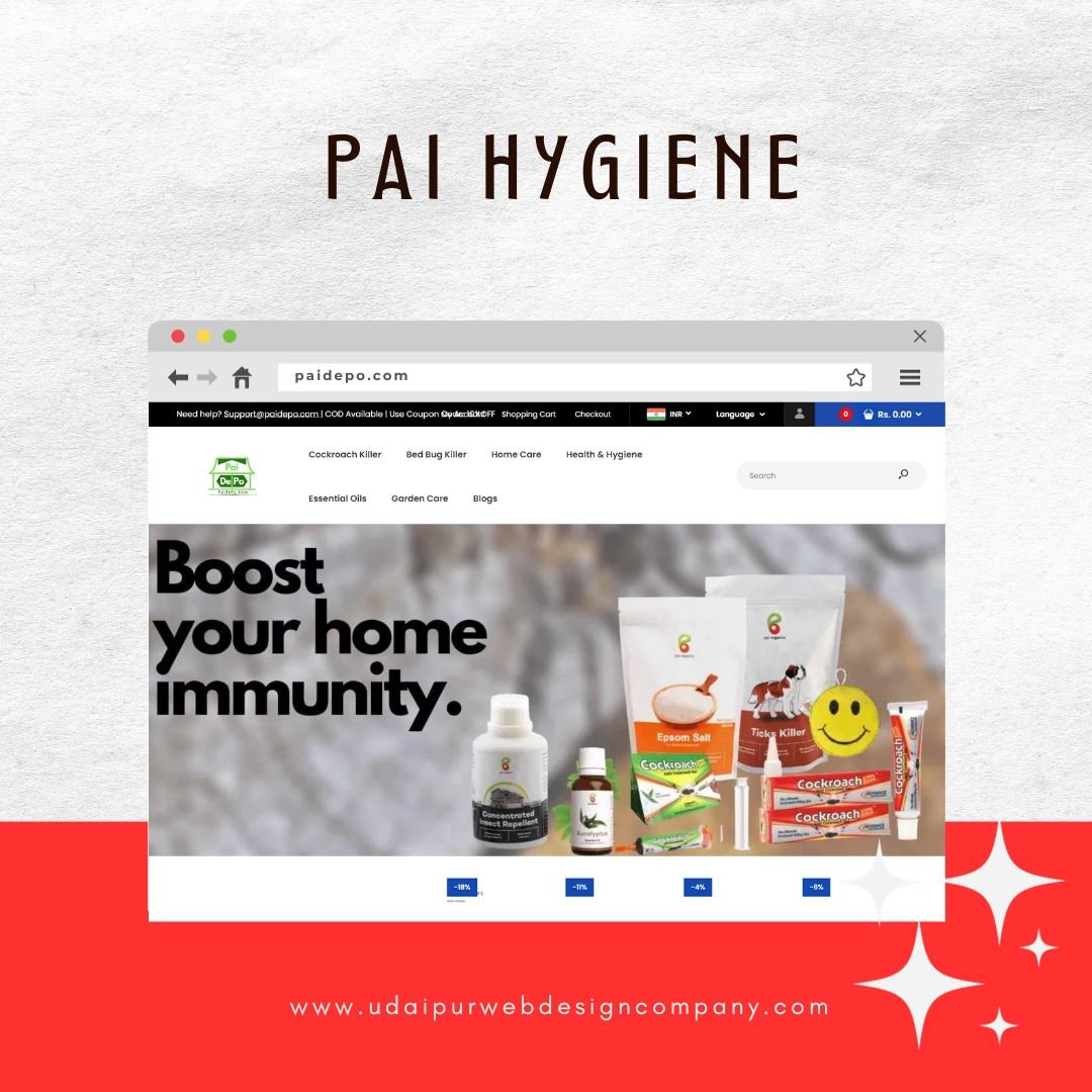 Organic Product Company Website Design Company