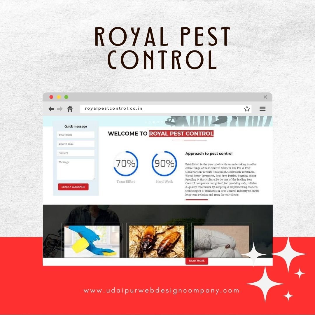 Pest control Website Design Company