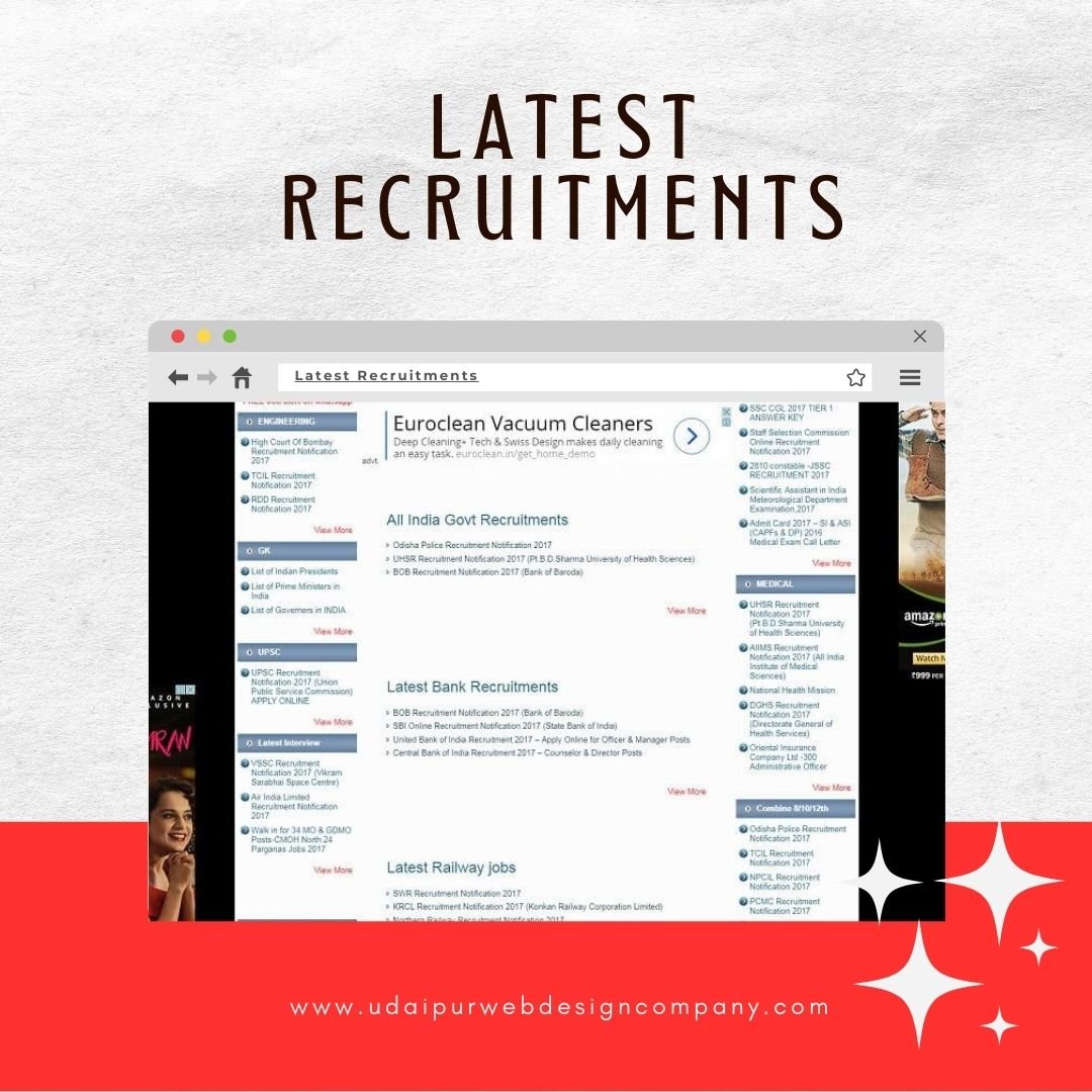 Recruitments Website Design Company