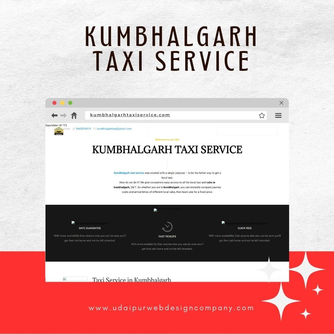 Taxi Booking Website Design Company
