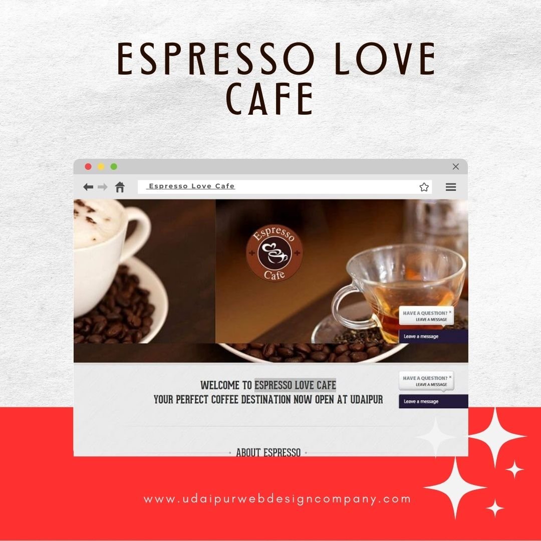 Cafe Website Design Company