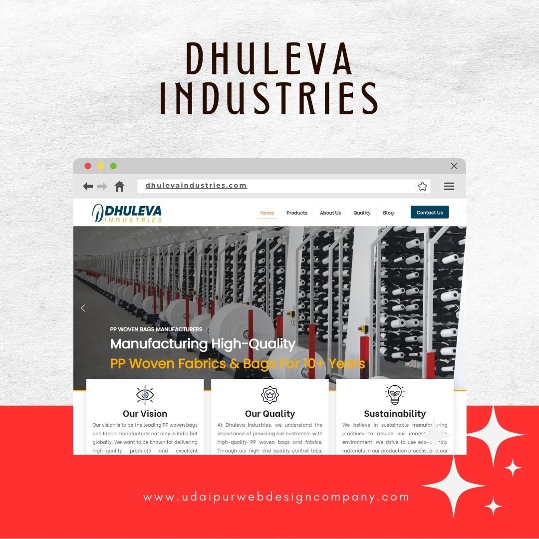 Industries Website Design Company