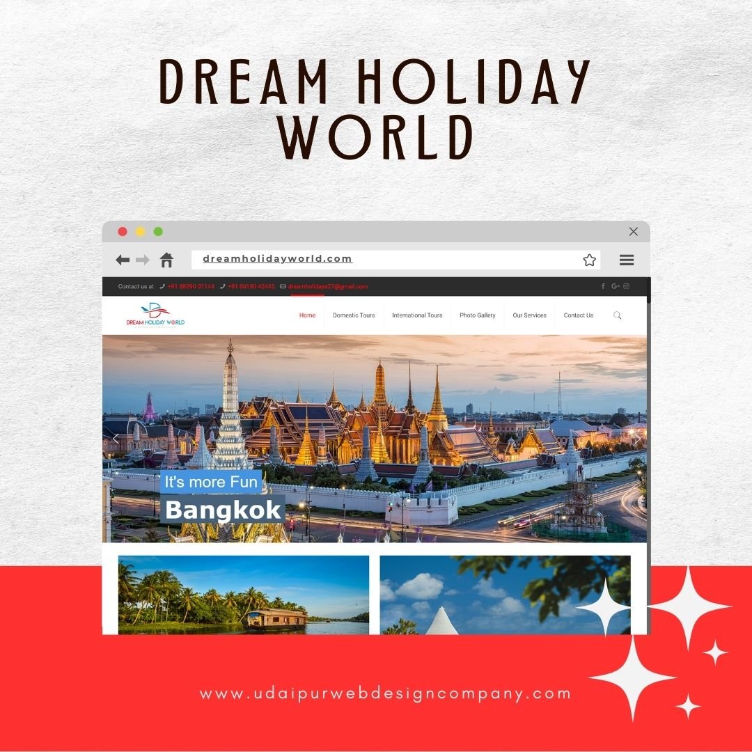 Tour Company Website Design Company