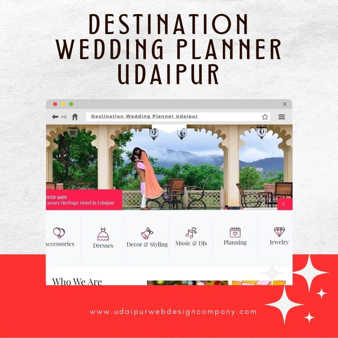 Wedding Organizer Website Design Company