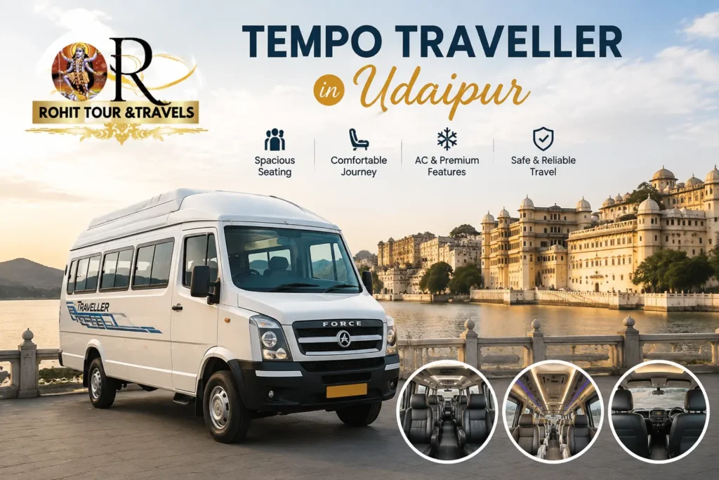 Tempo Traveller in Udaipur
